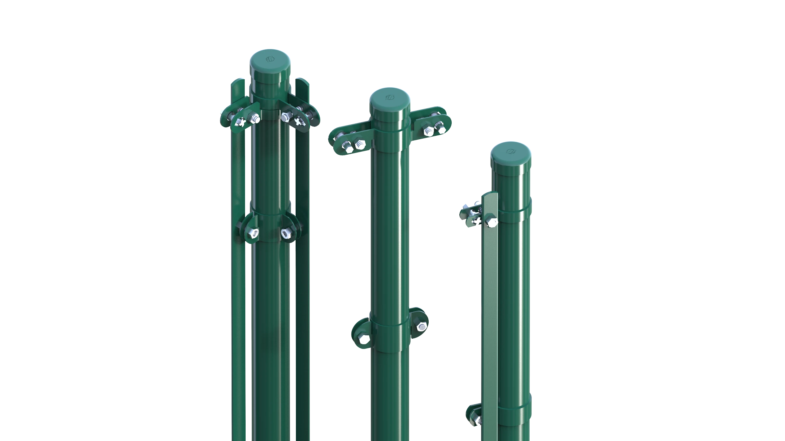 Detalle poste tensor verde 6005.webp