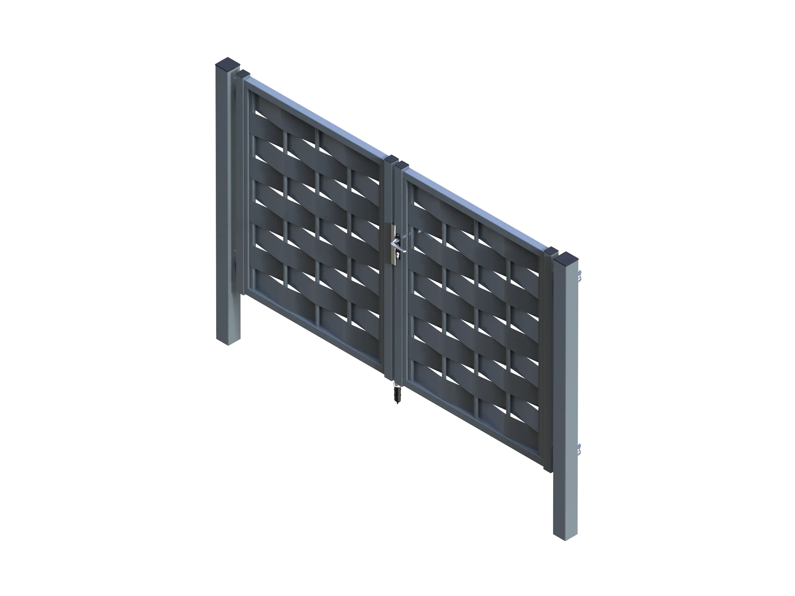 Puerta 2H Chapa entrelazada.webp