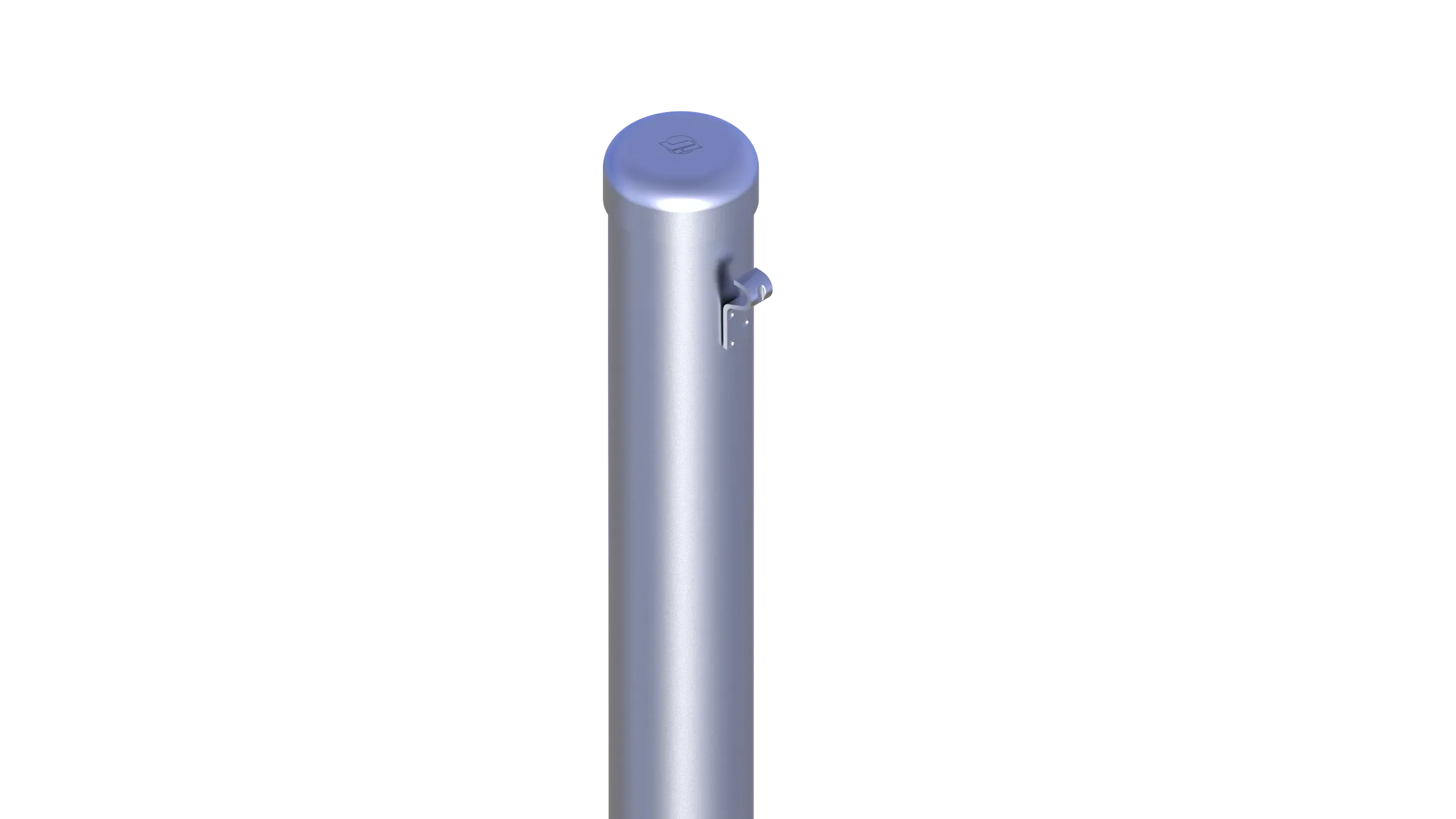 PASP posts for single twist mesh enclosures