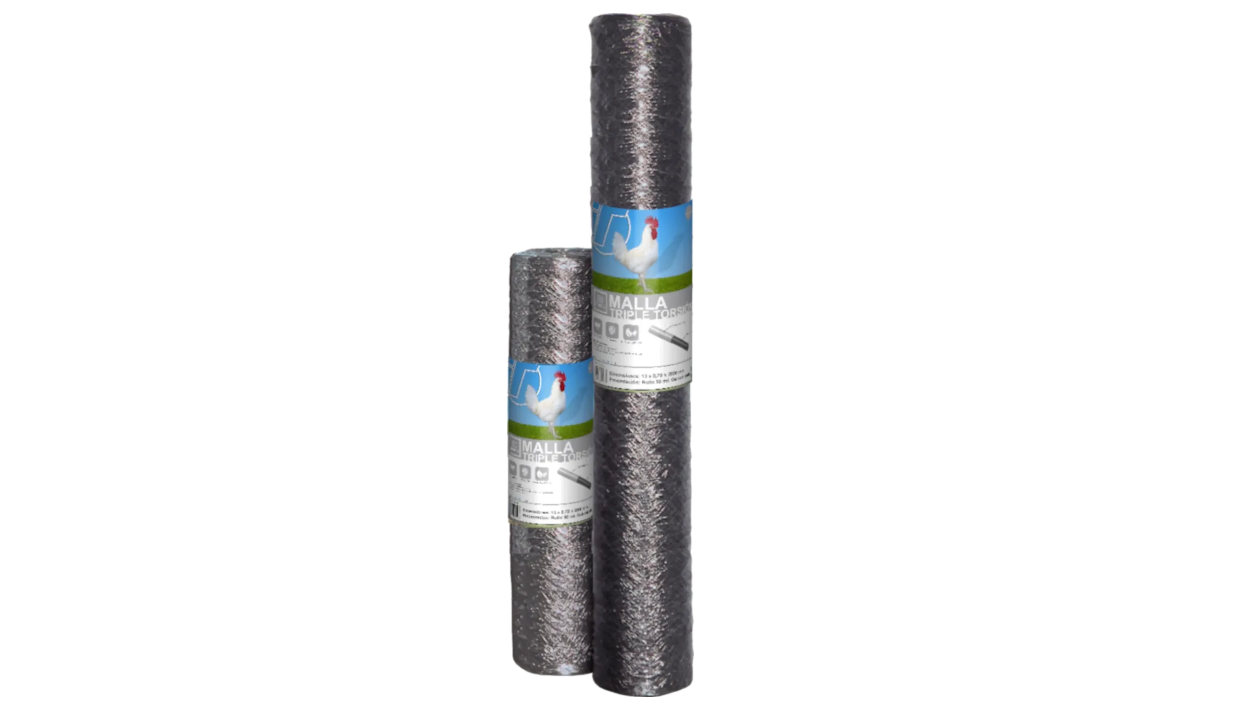 Triple twist and electro-welded mesh