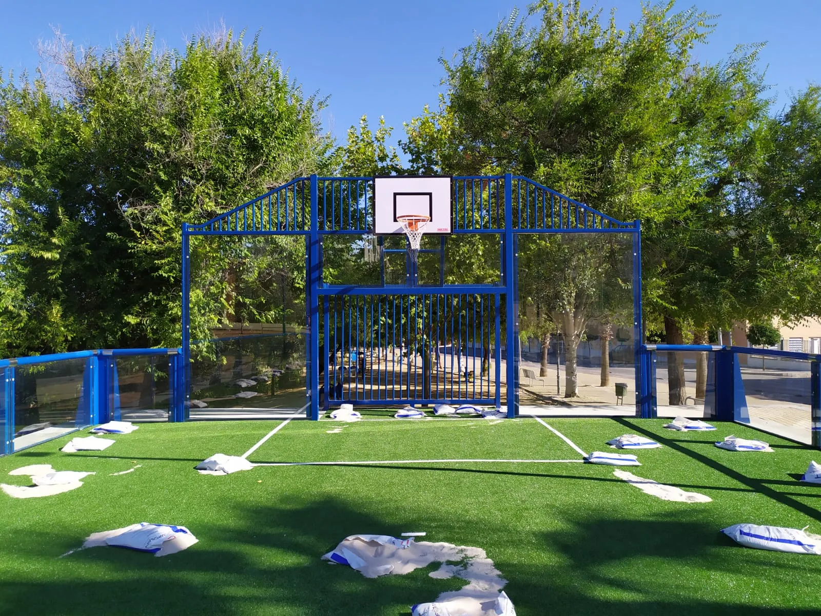 Indusport multi-sport court, our all-in-one