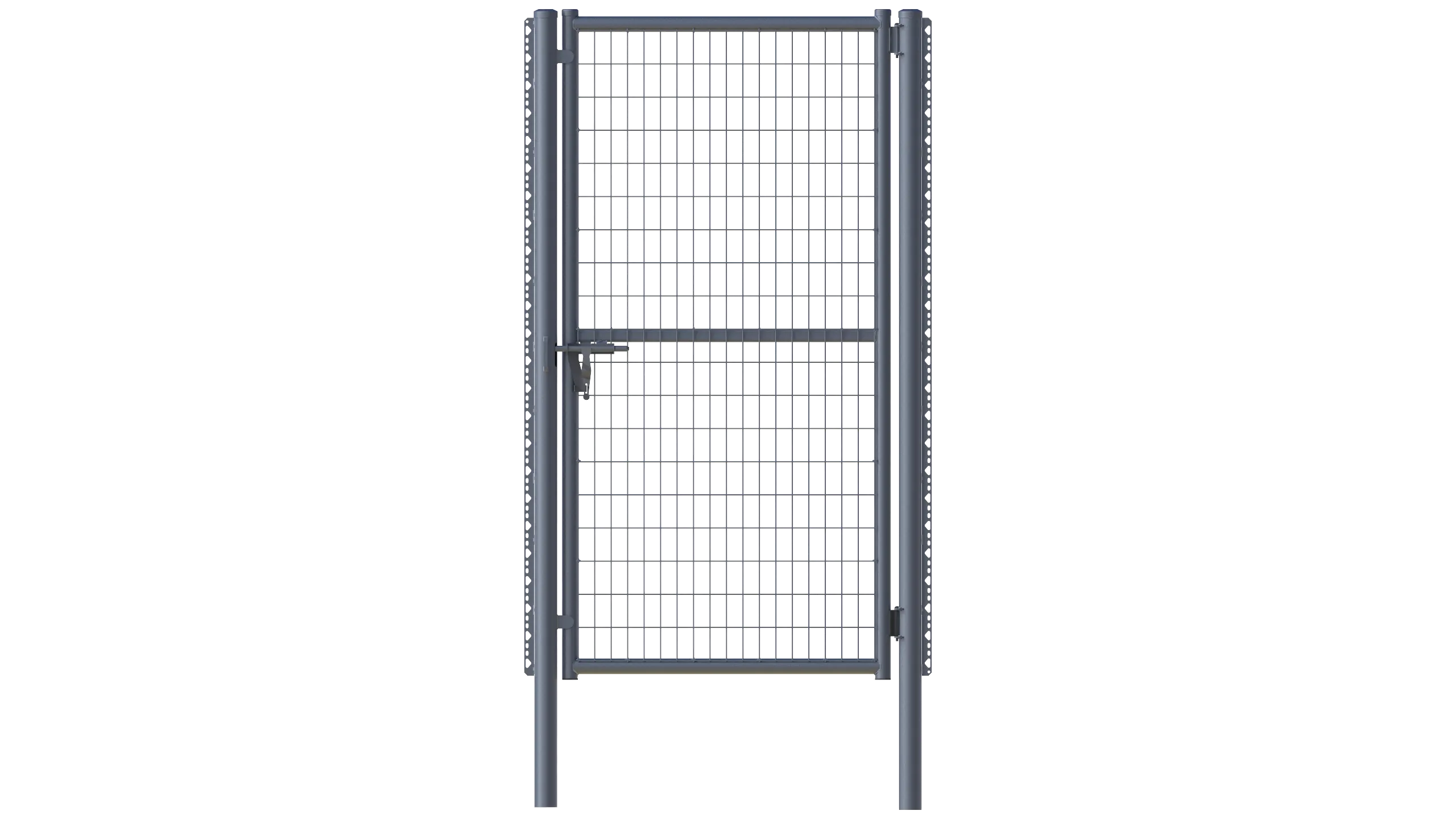 Electro-welded mesh gates