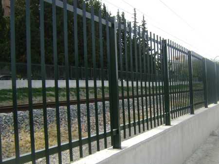 Fence for Jaen Railway Station